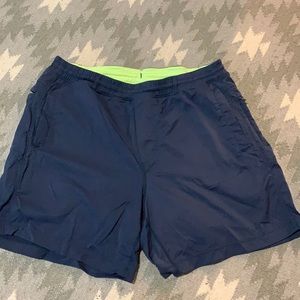 Navy Birddogs shorts